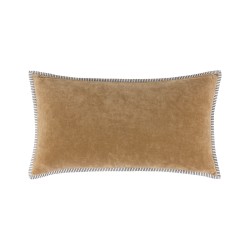 Housse de Coussin Beaumaison argile par Olivier Desforges