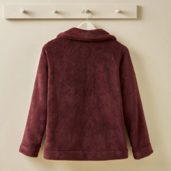 Veste polaire Aubergine par Sylvie Thiriez
