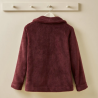 Veste polaire Aubergine par Sylvie Thiriez