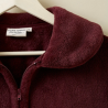 Veste polaire Aubergine par Sylvie Thiriez