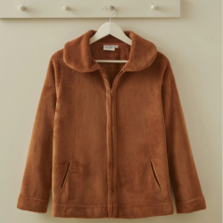 Veste polaire caramel par...