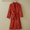 Robe de chambre polaire Orange par Sylvie Thiriez
