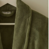 Robe de chambre polaire Kaki par Sylvie Thiriez