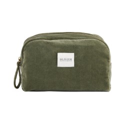 Trousse Romy loden par Olivier Desforges