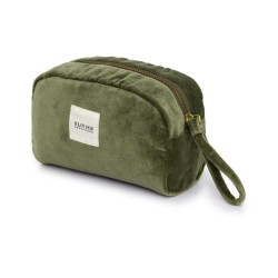 Trousse Romy loden par Olivier Desforges