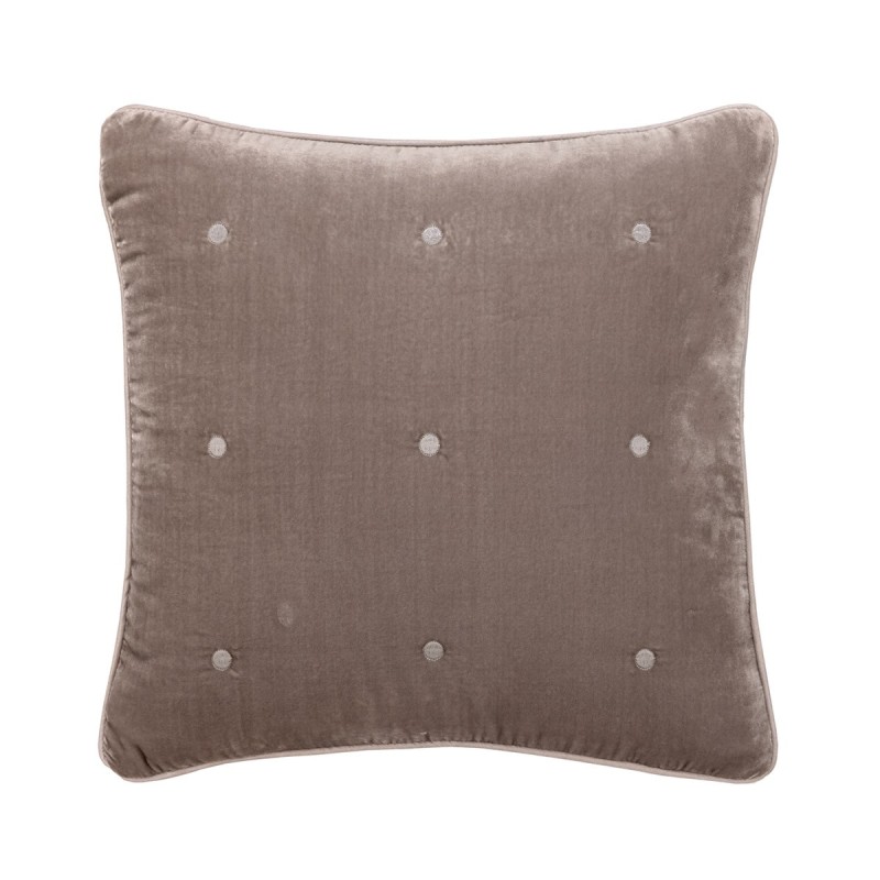 Housse de coussin Cocon platine par Yves Delorme