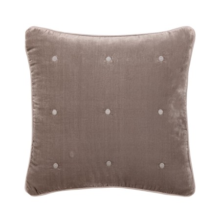 Housse de coussin Cocon platine par Yves Delorme