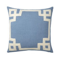 Housse de Coussin achille azur par Desforges