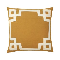 Housse de Coussin achille ambre par Desforges