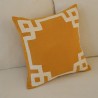 Housse de Coussin achille ambre par Desforges