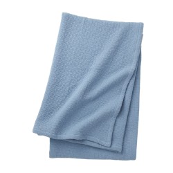 Plaid Canisse azur par Desforges