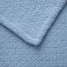 Plaid Canisse azur par Desforges