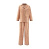 Pyjama Capbrun caramel par Desforges