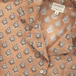 Pyjama Capbrun caramel par Desforges