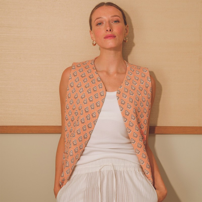 Veste Capbrun caramel par Desforges
