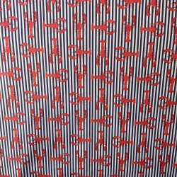 Tissu Enduit Lobster en 160 cm