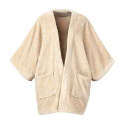 Poncho Chouchou Sable par Desforges