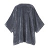 Poncho Chouchou Anthracite par Desforges