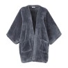 Poncho Chouchou Anthracite par Desforges