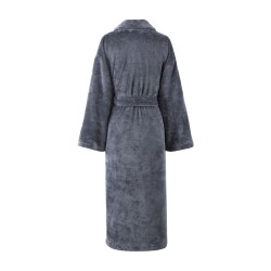Robe de Chambre longue Chouchou Anthracite par Desforges