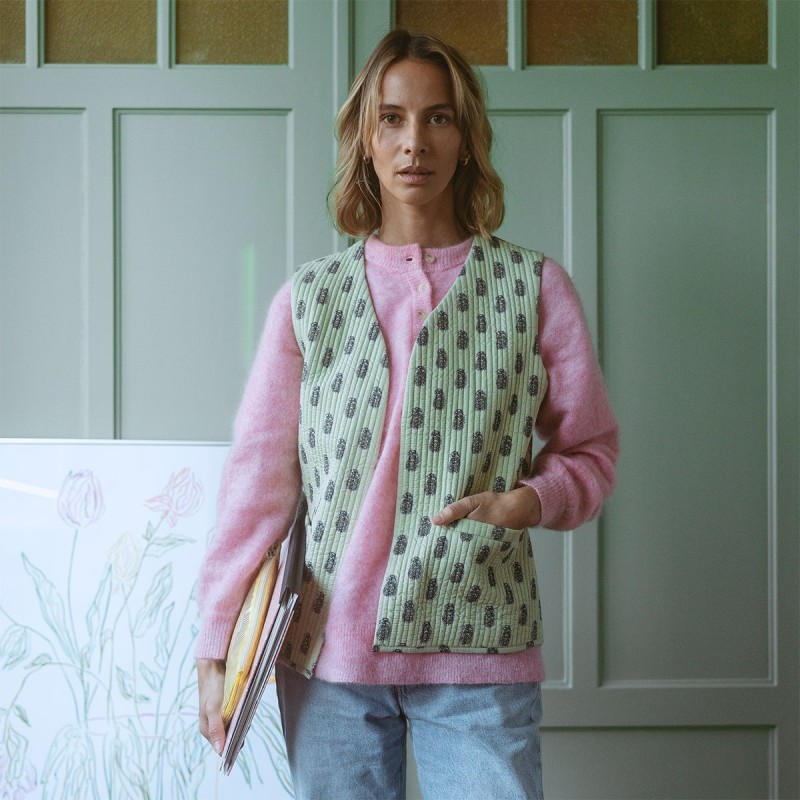 Veste sans manche Oolong par Desforges