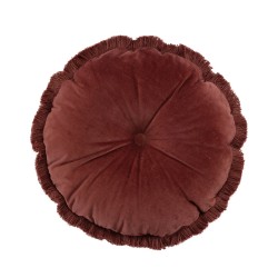 Coussin Romulus Bruyère par Desforges