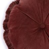 Coussin Romulus Bruyère par Desforges