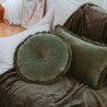 Coussin Romulus Loden par Desforges