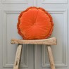 Coussin Romulus Capucine par Desforges