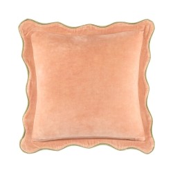 Housse de Coussin Feston Poudre par Desforges