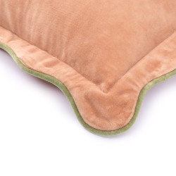 Housse de Coussin Feston Poudre par Desforges