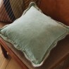 Housse de Coussin Feston Amande par Desforges