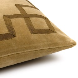 Housse de Coussin Calypso Bronze par Desforges