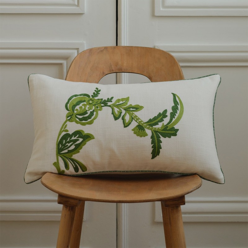 Housse de Coussin Girandole Palme par Desforges