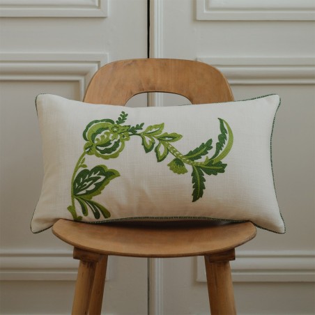 Housse de Coussin Girandole Palme par Desforges